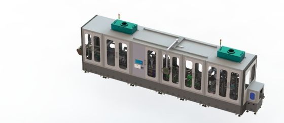 Legare la catena di montaggio con un nastro del pacchetto della batteria della produzione di attrezzature della batteria del film dell'isolamento
