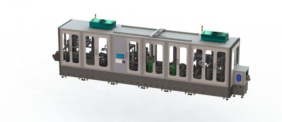 Legare la catena di montaggio con un nastro del pacchetto della batteria della produzione di attrezzature della batteria del film dell'isolamento