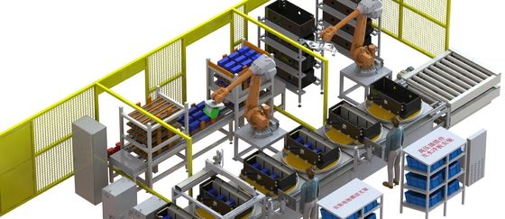 Linea di produzione ad alta velocità della batteria al litio alta produttività per i produttori della batteria
