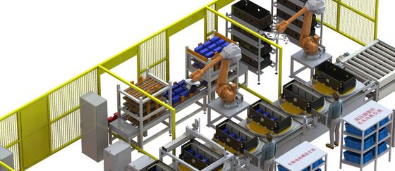 Linea di produzione ad alta velocità della batteria al litio alta produttività per i produttori della batteria