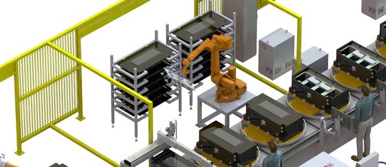 Linea di produzione ad alta velocità della batteria al litio alta produttività per i produttori della batteria