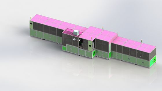 Alta linea di produzione della batteria al litio di sicurezza professionale con alta capacità di produzione