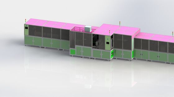 Alta linea di produzione della batteria al litio di sicurezza professionale con alta capacità di produzione