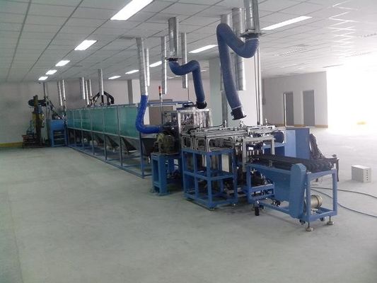 Catena di montaggio al nichel zinco 25kva AC220V del piatto della batteria