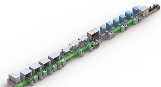 Linea di produzione della batteria al litio di controllo dello SpA automatica per il telefono cellulare automatico del dispositivo d'avviamento