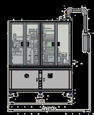 Linea di produzione dell'Accumulatore litio-ione macchina di laminazione completamente automatica
