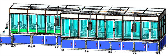 Il litio laminato Ion Battery Production Line Flexible ha imballato la catena di montaggio delle cellule