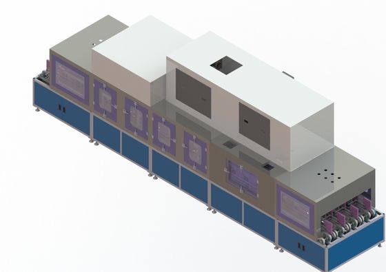 Linea di produzione automatica dell'Accumulatore litio-ione per pulizia quadrata della batteria di serie