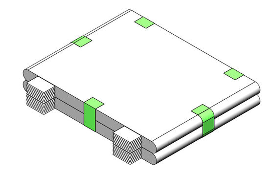 Linea di produzione di alluminio quadrata della batteria al litio della catena di montaggio della batteria di caso