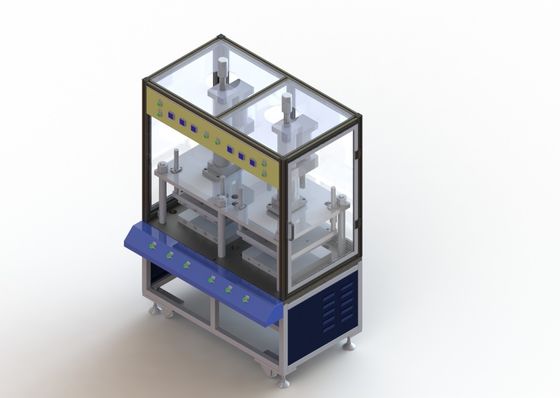stampa calda e fredda della batteria della produzione di attrezzature della batteria dello ione di 15ppm Li dopo l'avvolgimento