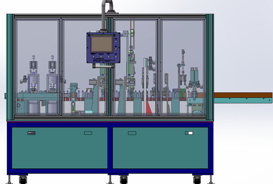 Produzione di attrezzature a basso rumore della batteria dello ione di Li 18650 tre in un'attrezzatura