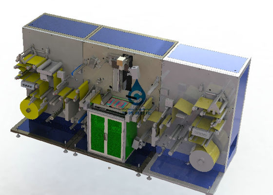 200W linea di produzione dell'Accumulatore litio-ione della tagliatrice del laser Palo 800 Mm/S