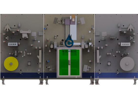 200W linea di produzione dell'Accumulatore litio-ione della tagliatrice del laser Palo 800 Mm/S