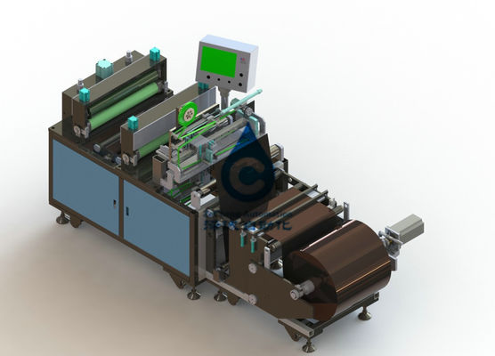 Tagliatrice di nastro adesivo del pezzo di palo della batteria che si svolge automaticamente