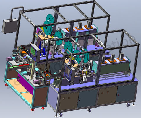 Completamente rendimento energetico di alta energia di Ion Battery Production Line With del litio di automazione