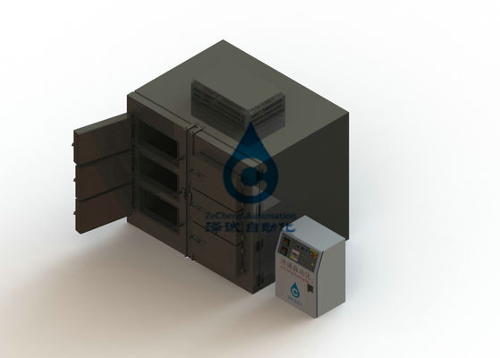 la fabbricazione della batteria 0.1mpa lavora il vuoto a macchina astuto cuoce Oven Stainless Steel Interior