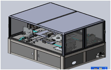 Linea di produzione dell'Accumulatore litio-ione del touch screen cellula elettrica che attacca macchina