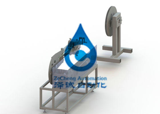 Linea di produzione di perforatore di nastro d'acciaio tridimensionale automatica della batteria al litio