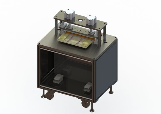 Linea di produzione automatica della batteria al litio dei semi macchina tagliante negativa positiva