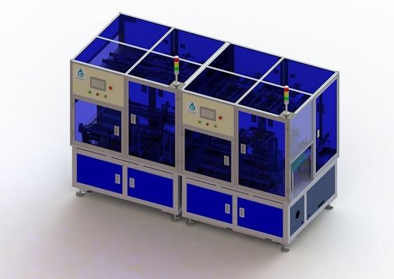 linea di produzione accumulatore per di automobile 1500KG Taping della coda della batteria del quadrato nella macchina di Shell