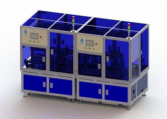 linea di produzione accumulatore per di automobile 1500KG Taping della coda della batteria del quadrato nella macchina di Shell