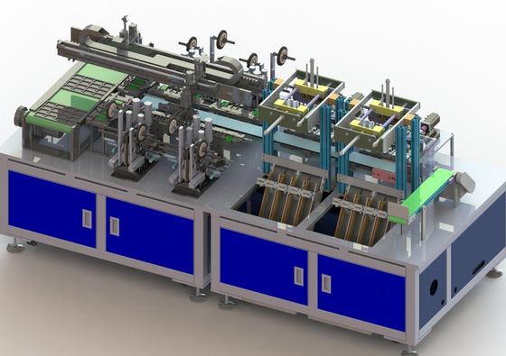 linea di produzione accumulatore per di automobile 1500KG Taping della coda della batteria del quadrato nella macchina di Shell