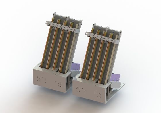linea di produzione accumulatore per di automobile 1500KG Taping della coda della batteria del quadrato nella macchina di Shell