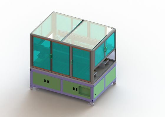 Macchina di pressatura a caldo della stazione di AC380 V Li Ion Battery Manufacturing Equipment 4