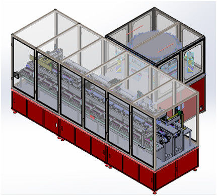 Macchina a iniezione liquida automatica per 3200F Supercapacitor cilindrico
