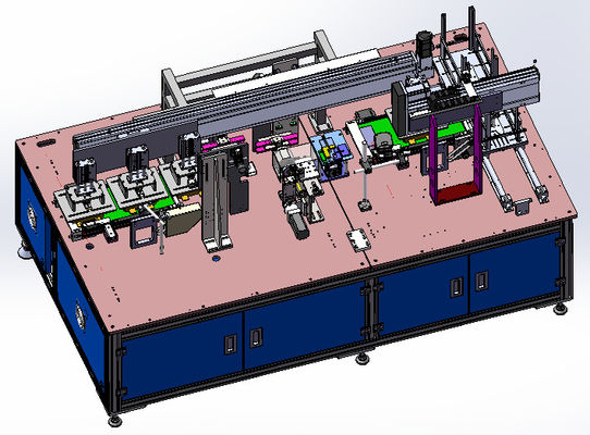 Cellula elettrica della batteria del pacchetto dell'attrezzatura intelligente dell'Assemblea che attacca macchina