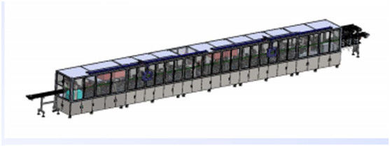 Linea di produzione automatica della batteria flessibile serie morbida della batteria di potere del pacchetto