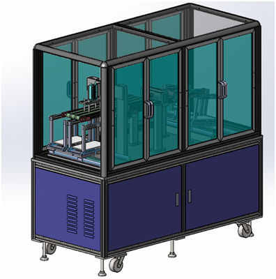 Struttura semplice di laminazione automatica di Palo della spazzola automatica a macchina della polvere
