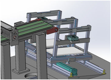 Struttura semplice di laminazione automatica di Palo della spazzola automatica a macchina della polvere