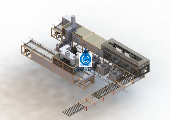 Linea di produzione completamente automatica della batteria al litio dell'essiccatore di pulizia della batteria