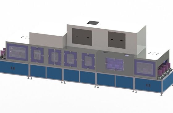 Linea di produzione resistente alla corrosione di pulizia della batteria al litio della macchina della batteria dello spruzzo di potere