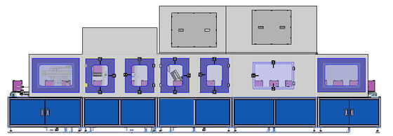 linea di produzione dell'Accumulatore litio-ione 3000KG macchina di pulizia della batteria di potere dello spruzzo