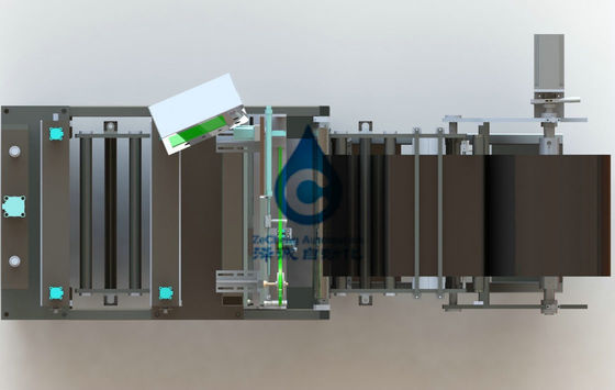 Linea di produzione automatica della batteria della tagliatrice di nastro adesivo del pezzo di palo accumulatore per di automobile