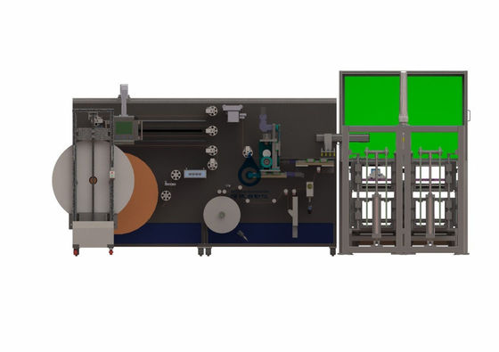 Struttura semplice della singola della batteria della schiuma dell'ingresso attrezzatura automatica del cotone