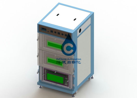 La catena di montaggio intelligente della batteria al litio singolo vuoto della porta di tre strati cuoce il forno