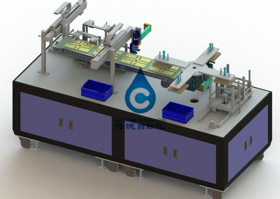 Produzione di attrezzature a basso rumore della batteria dello ione di Li della catena di montaggio del pacchetto della batteria