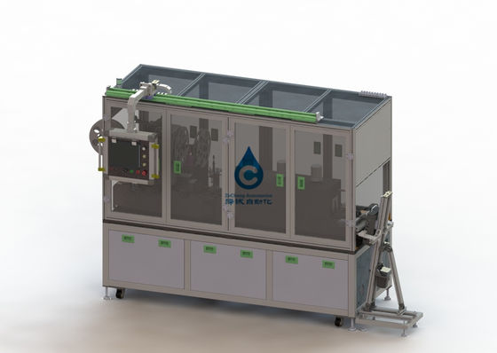 Linea di produzione automatica della batteria al litio della manica dispositivo esterno AC220V dell'autoadesivo del film
