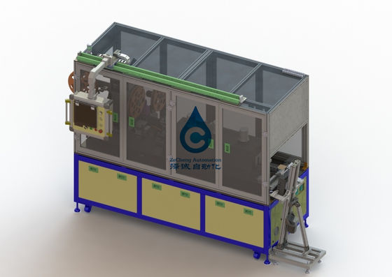 Il PVC dell'ANIMALE DOMESTICO collega la linea con un manicotto di produzione di 18650 batterie al litio frequenza variabile regolabile