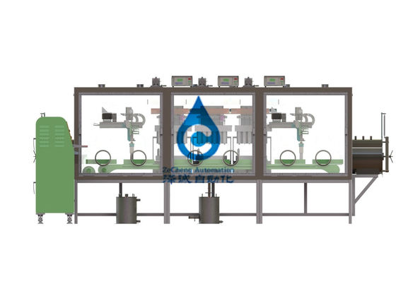 Scatola per guanti liquida della macchina dello stampaggio ad iniezione dell'elettrolito automatico 1PPM