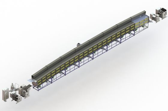 Macchina di rivestimento dell'estrusione di 600MM per produzione della batteria LiFePO4