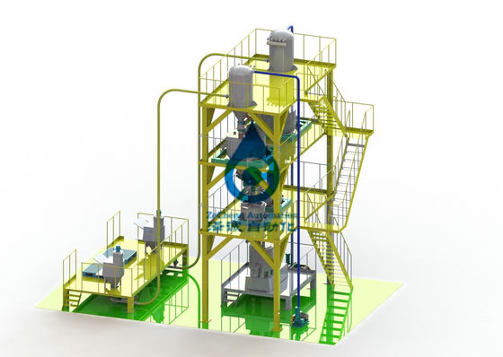 linea di produzione accumulatore per di automobile 2000Kg/H mescolatrice automatica dei materiali del catodo dell'anodo
