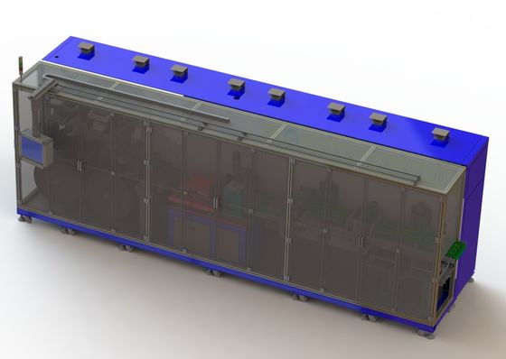 Macchina tagliante 220V del metallo ad alta velocità 30PPM per il pezzo di palo della batteria