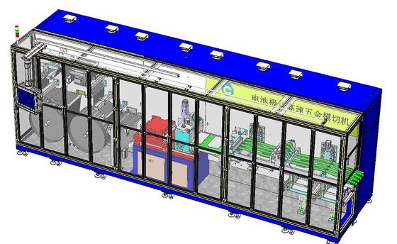 Macchina tagliante 220V del metallo ad alta velocità 30PPM per il pezzo di palo della batteria