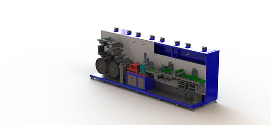Macchina tagliante 220V del metallo ad alta velocità 30PPM per il pezzo di palo della batteria