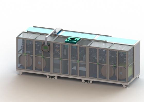Pezzo di palo della batteria Tab Laser Cutting Machine Laser che fa macchina 3kw 220V