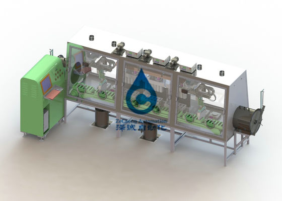 Macchina a iniezione liquida 220V dell'attrezzatura di produzione della batteria di 1,5 chilowatt